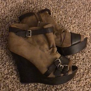Wedge Booties
